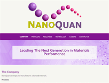 Tablet Screenshot of nanoquan.com